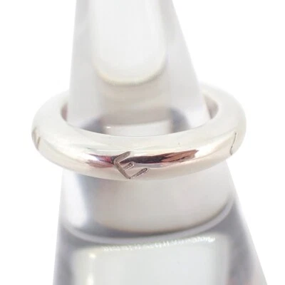 [Used] CHANEL 925 logo ring / US size 6.5-7 / g491-43 - Image 1 of 4