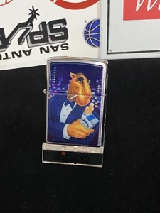 1997 NOS Camel Joe Tux Cigs #503 Zippo Lighter UNFIRED/STILL SEALED Rare Nice - Picture 1 of 3