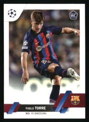 Pablo Torre 2022-23 Topps Chrome UEFA Club Competitions #32 SOCCER Card - Image 1 of 2