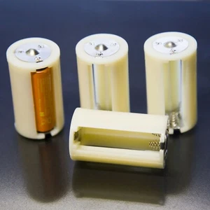 4 x Batteriehalter für je 3 AA Batterien auf Mono D Adapter Konverter Akku 1,5V - Bild 1 von 4