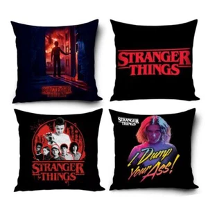 Stranger Things Cushion Cover/Pillowcase 38 x 38 cm- Various Selection - Picture 1 of 7