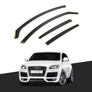 Audi Q7 MK1 4L 2005-2015 5 Door SUV Wind Deflectors 4pc Tinted - Picture 1 of 10
