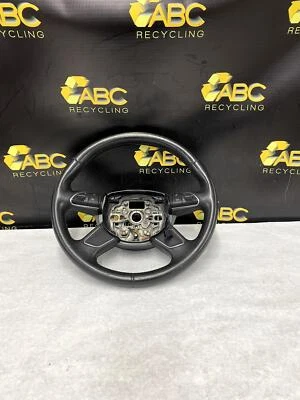 Conjunto de volante Audi A8 2011-2018 cuero con controles de accesorios de radio Foto 1 de 4