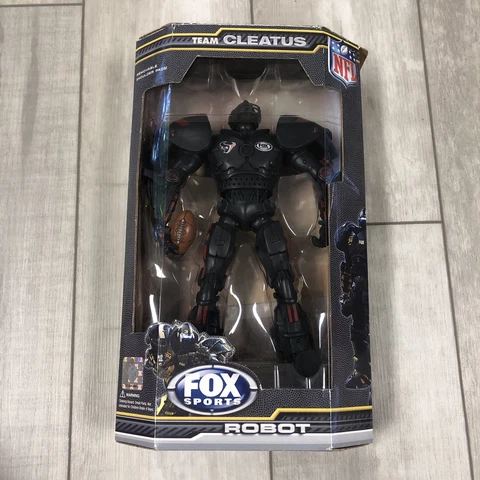 Houston Texans NFL Fox Sports Team Cleatus Robot 10" Action Figure Cover
