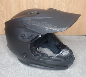 Troy Lee Designs GP Mono Helmet Sz SMALL New With TAGS Matte Black - Picture 1 of 11