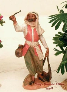 FONTANINI DEPOSE ITALY RETIRED 2.5" SAMSON 2007 NATIVITY VILLAGE FIGURE MINT - Picture 1 of 2