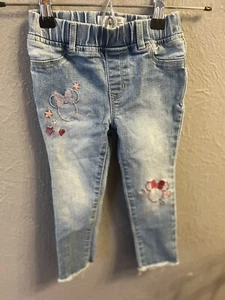 Gap Kids x Disney Mickey Minnie Mouse Skinny Jeans 4T - Picture 1 of 6