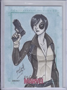  Women of Marvel 2 2013 Sketch Card