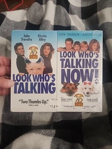 Look Whos Talking & Who's Now VHS Movie Lot Kirstie Alley John Travolta NEW - Picture 1 of 6