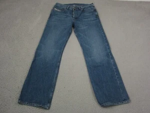 Vintage Diesel Jeans Herren 32 Blau Selvedge Kuratt Flared Button Fly Made Italy - Bild 1 von 23
