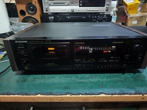 Pioneer CT-757 3 Head tape deck,with calibration ,serviced and working check vid - Picture 1 of 8