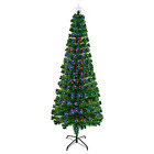 Slim Colour Changing LED Star Tree, 2.1m