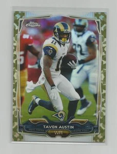2014 Topps Chrome TAVON AUSTIN Camo Refractor 458/499 - Bild 1 von 1