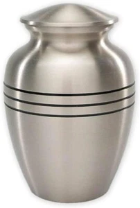 Dignity Pewter Extra Small Metal Cremation Urn X-Small,  - Picture 1 of 2