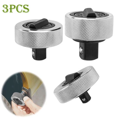 3 Packs Mini Ratchet Socket Wrench Palm Drive Ratchet Set 1/2'' 3/8'' 1/4'' - image 1 of 4