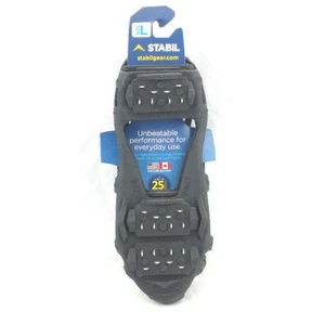 Stabil Icers Lite Ice Snow Cleats Creepers Crampon Black Stabilicers SMALL - Picture 1 of 2