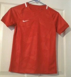 Nike Dri-Fit Red White Unisex Shirt Size Medium 10/12 NEW - Picture 1 of 8