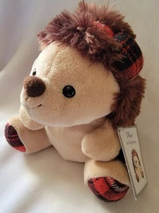 Juguete de peluche Theo the Hedgehog 7" Tartan Critters nuevo con etiquetas - Imagen 1 de 5