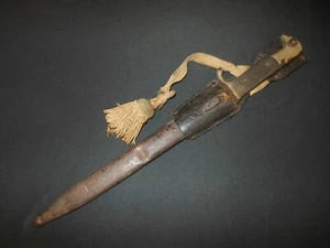 WW2 German Wehrmacht - EM/ NCO DRESS BAYONET AND SCABBARD - EICKHORN - NICE! - Picture 1 of 22