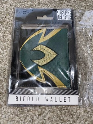 Aquaman DC Comics Justice League Bi-Fold Wallet MW65YSJLM00PP00 - Image 1 of 2