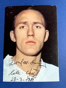 WILLI SCHULZ WM 1966 DFB ARAL66-Sammelkarte 10x15 Autogramm - Bild 1 von 2