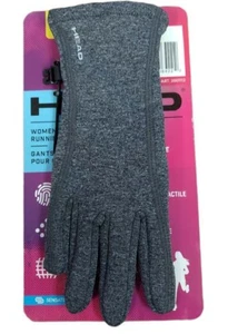 Head Women's Touchscreen Running Gloves Grey - Picture 1 of 4