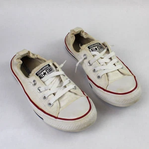 Converse All Star Sneakers Gray Slip-On Women Sz 8 Chuck Taylor Shoreline Shoes - Picture 1 of 13