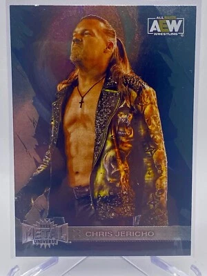 2022 AEW Skybox Metal Universe Chris Jericho #18 Wrestling - Image 1 of 2