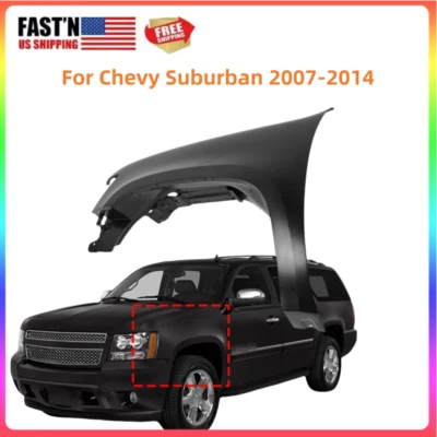 New Driver Side Front Fender For 2007-2014 Chevy Suburban 22977475 Foto 1 de 4