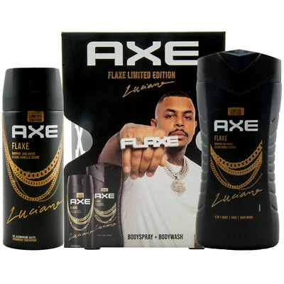 Axe Geschenkset Flaxe 1 Set= 1x 250ml Duschgel + 1x 150ml Deo Spray Limited Edt.