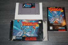 Super Turrican 2 (Super Nintendo SNES) Complete in Box GOOD Shape