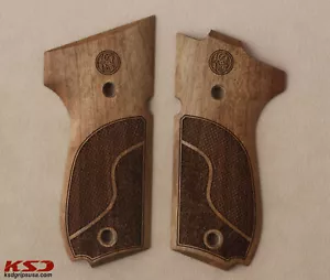Empuñaduras de nogal compatibles marca KSD Smith Wesson MOD 952 doble comprobación - Imagen 1 de 1