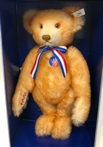 Steiff 90th Anniversary Alice Teddybär 1903-1993 Reproduktion #42 Ltd Hrsg. 5000 - Bild 1 von 5