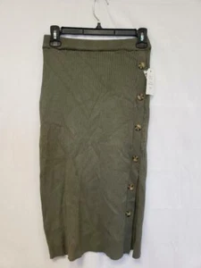 Hippie Rose Womens Skirt Green Size M - Picture 1 of 2