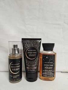 Baño y Cuerpo Funciona en la Noche Mini Set de 3 Piezas Crema, Lavado, Niebla NUEVO - Imagen 1 de 1