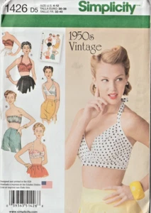 SUJETADOR/SOPORTE RETRO AÑOS 50 de SIMPLICITY Archives - Misses' TOPS (Talla 4 - 12) - Imagen 1 de 2