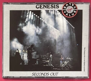 Genesis - Seconds Out - Rare Charisma Original 1985 (1977) Release Live, Fat Box - Picture 1 of 3