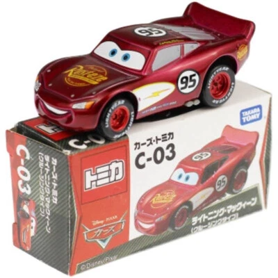 Tomica Takara Tomy Cars Lightning McQueen Alloy Car Small Children's Toys - Image 1 of 4