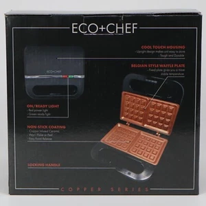Eco + Chef Copper Series Electric Waffle Maker - Picture 1 of 4