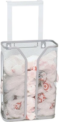Deco Brothers Over The Cabinet Door Soporte para Bolsa de Comestibles, Plateado  Foto 1 de 4