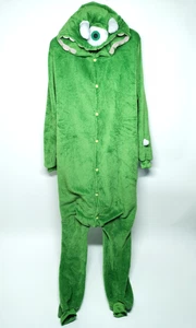 Everglamour Monster Mike Onesie Gr. L Grüner Unisex Cartoon Body Anzug - Bild 1 von 13