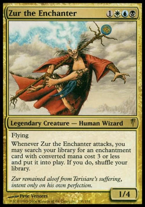 Zur the Enchanter - Light Play MTG Coldsnap - Image 1 of 1