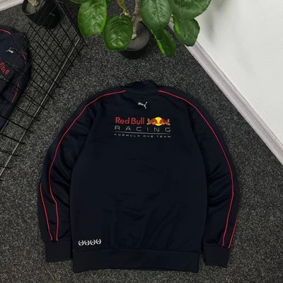 Vintage Puma Racing Red Bull Formula One Zip 1/4 Y2k Style - Image 1 of 4