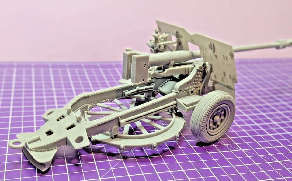 Britische Ordnance Quick-Firing 17-pounder WW2  Scale 1:16 - Bild 1 von 4