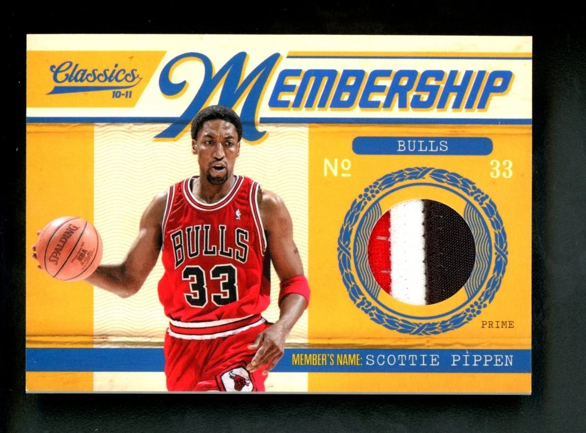 初期 49枚 Scottie Pippen Auto 11 Panini NBA Panini Scottie Pippen