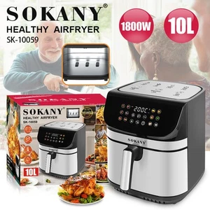 Sokany 10L Digital Air Fryer - 1800W High-Power Cooking - Picture 1 of 1