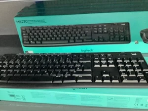 Logitech MK235 Kabelloses Tastatur- Maus- Set - Wie neu 1#32103156 - Bild 1 von 3
