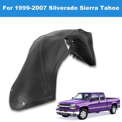 Front Left Fender Liner Fits Chevrolet Silverado 1500 1999-2006 GM1246110 5.3L - Изображение 1 из 4