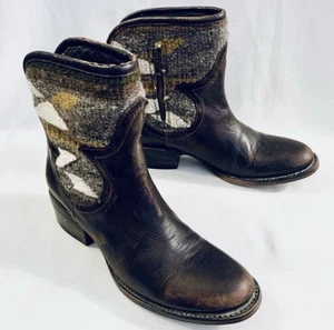Freebird Cablo Westernstiefel Damen 8 niedrig Leder - Bild 1 von 12