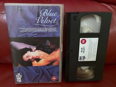 BLUE VELVET rare 1990 VHS UK PAL Modern Classics Lynch DEG CBS FOX 5050 EX cond! - Image 1 of 4